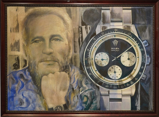 Paul Newman Olio Su Tela