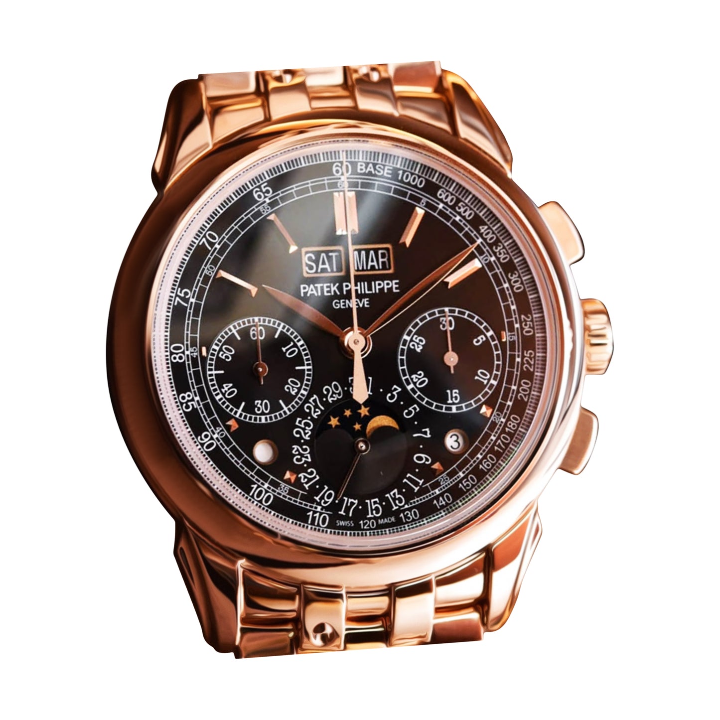 Patek Philippe 5270/1R Perpetual Calendar Chronograph And Moon Phases