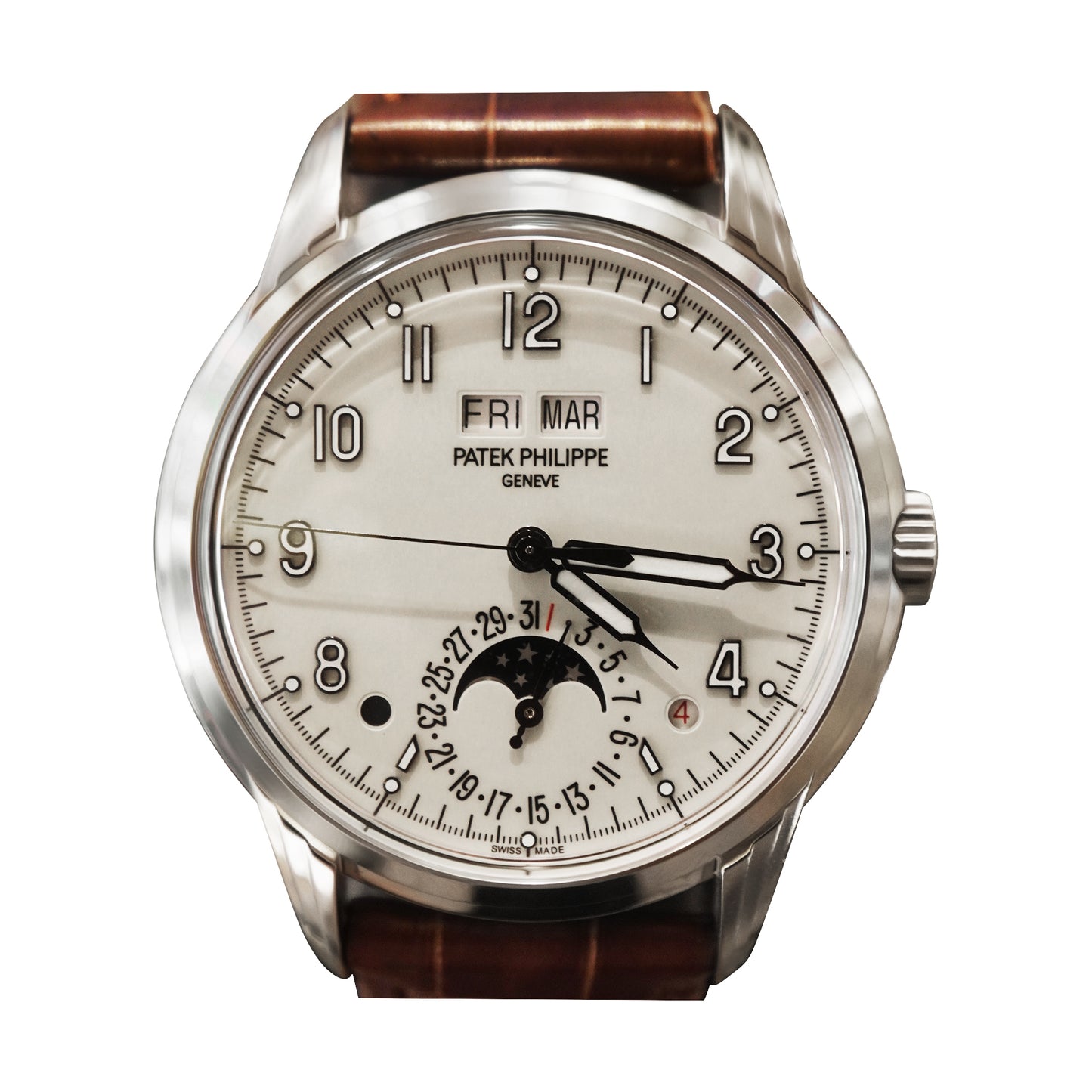 Patek Philippe 5320G Perpetual Calendar With Moon Phases in White Gold