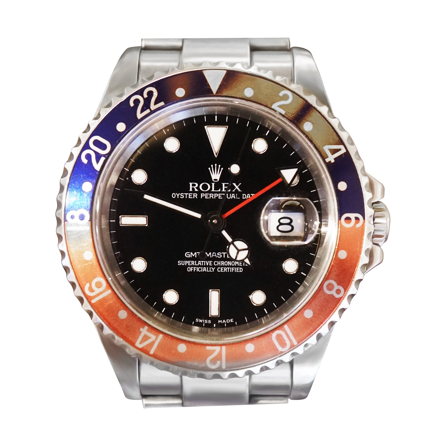 Rolex GMT pepsi 16710 in SS