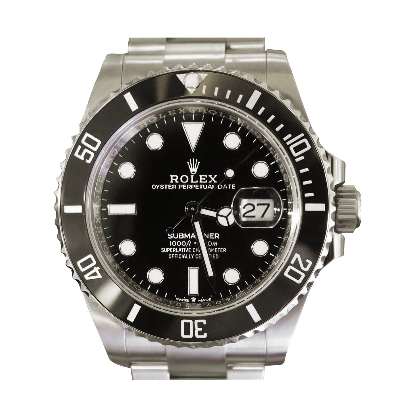 Rolex submariner 126610 LN ceramic bezel